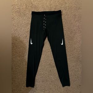 Nike Men’s Medium Black Aeroswift Running Tights